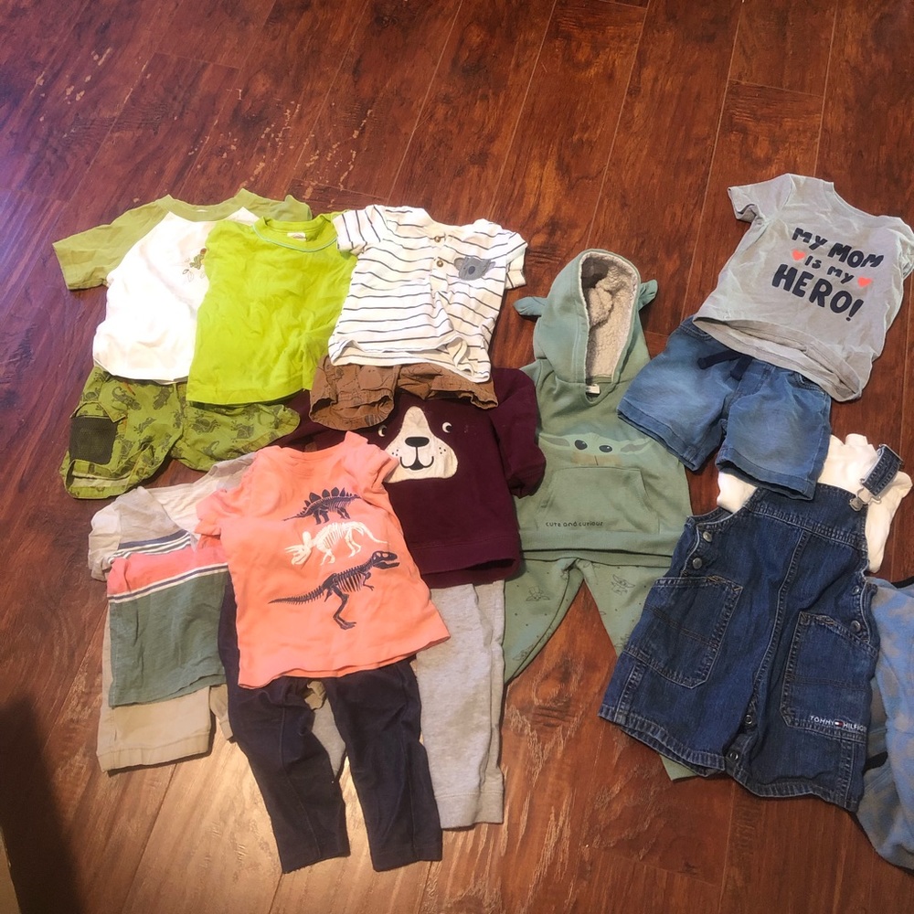 12-18M baby boy lot (used)